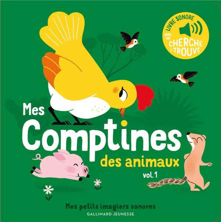 MES COMPTINES DES ANIMAUX - DE - FOUQUIER ELSA - GALLIMARD