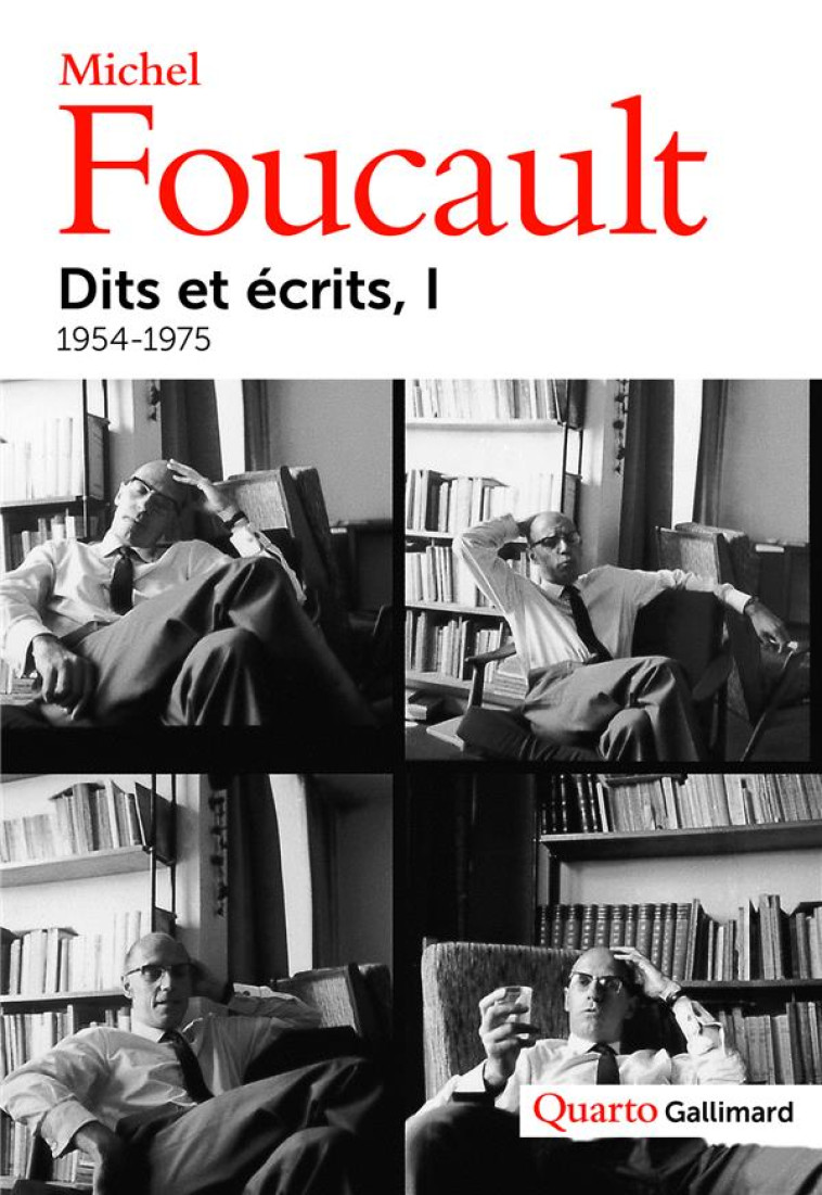 DITS ET ECRITS TOME 1  -  1954-1975 - FOUCAULT  MICHEL - GALLIMARD