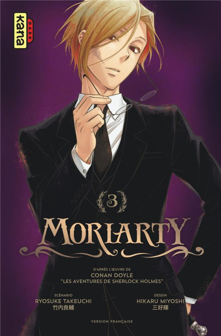 MORIARTY, TOME 3 - RYOSUKE TAKEUCHI - DARGAUD