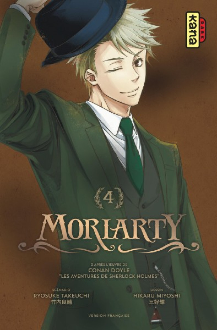 MORIARTY, TOME 4 - RYOSUKE TAKEUCHI - DARGAUD