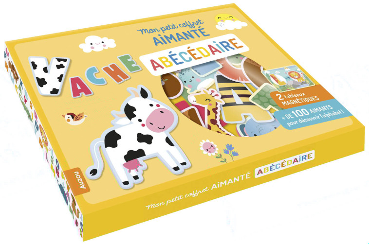 MON PETIT COFFRET AIMANTÉ -  ABÉCÉDAIRE - Wilmink Inga - AUZOU