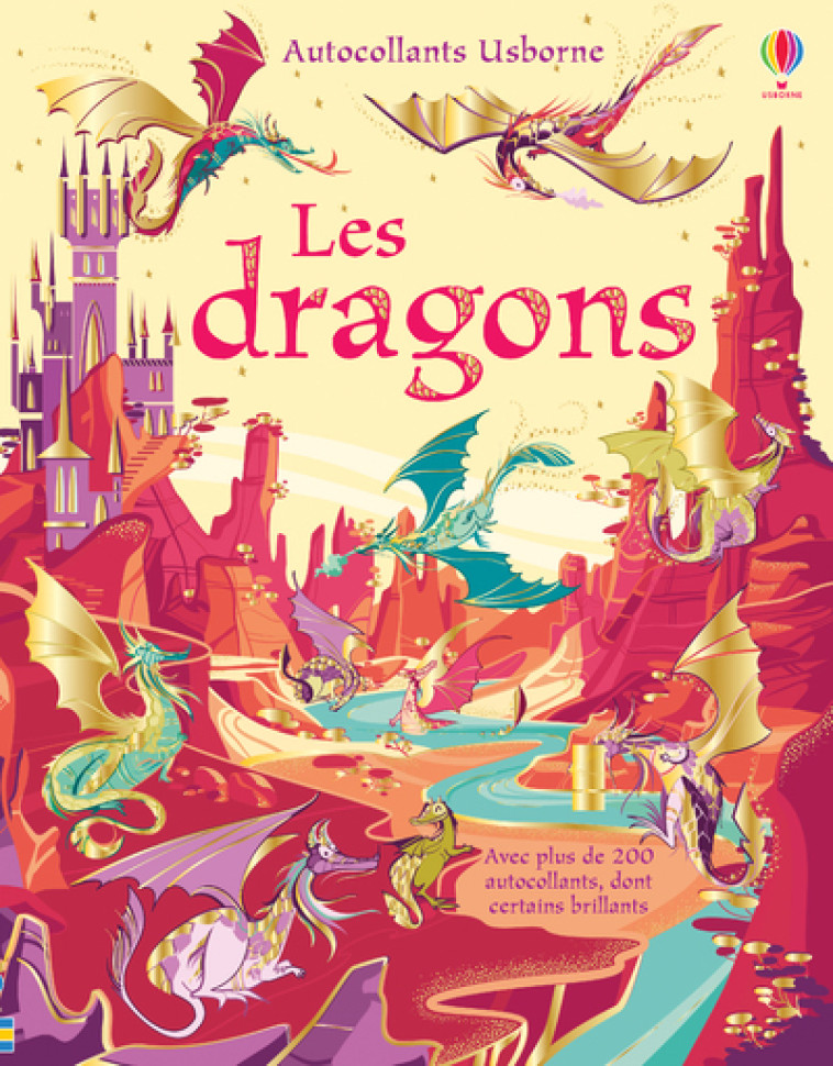 Les dragons - Autocollants Usborne - Watt Fiona, Garofano Camilla, Cole Brenda, Duran Véronique - USBORNE