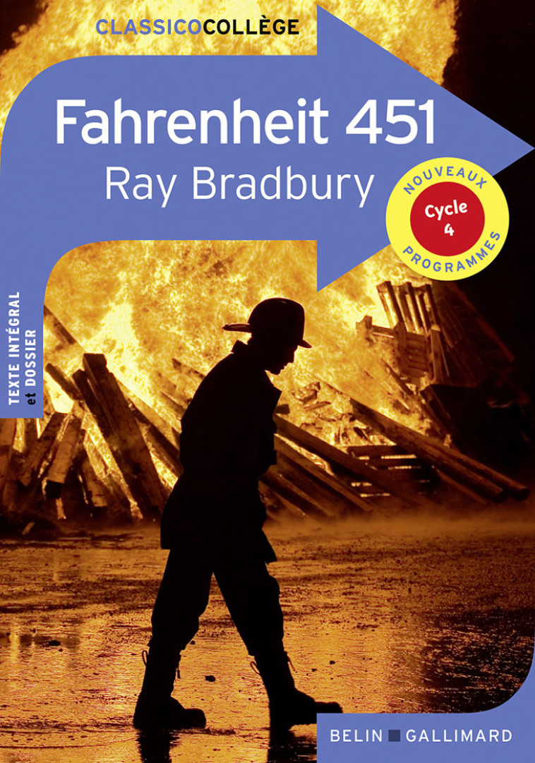 Fahrenheit 451 - BRADBURY RAY - BELIN EDUCATION