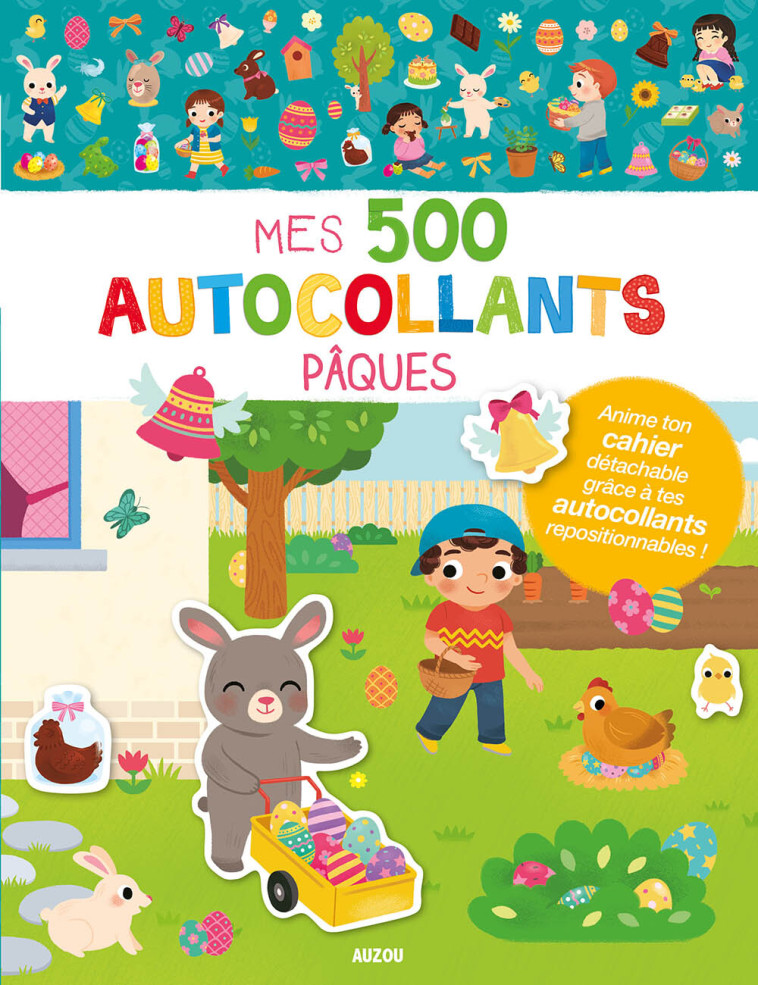 MES TOUT PREMIERS AUTOCOLLANTS - MES 500 AUTOCOLLANTS - PÂQUES - Wu Yi-hsuan - AUZOU