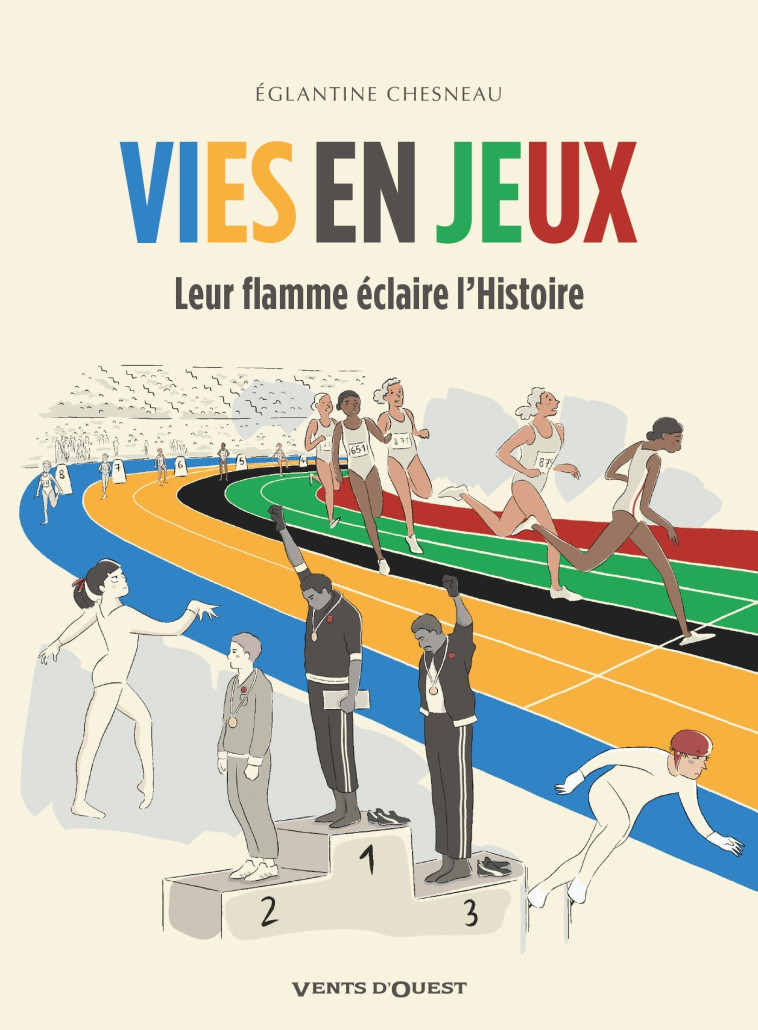 Vies en jeux - Chesneau Eglantine - VENTS D'OUEST