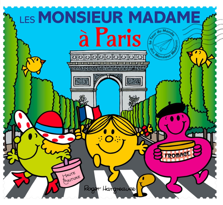 Les Monsieur Madame à Paris - Hargreaves Adam - HACHETTE JEUN.