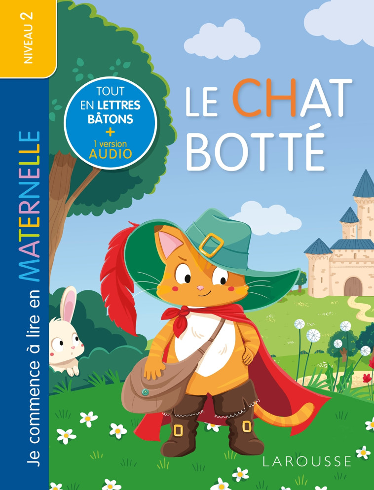 Je commence à lire en maternelle - Le Chat Botté - Collectif  - LAROUSSE