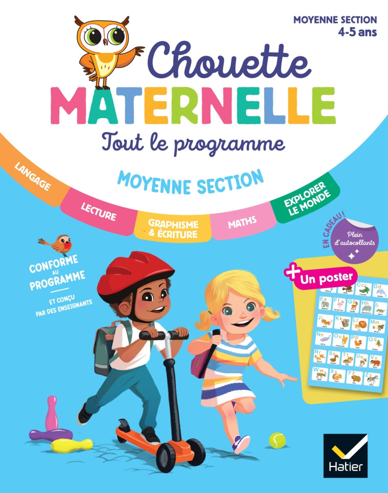 Maternelle Tout le programme MS - 4 ans - Doutremepuich Florence, Perraud Françoise, Ponchon Christine - HATIER