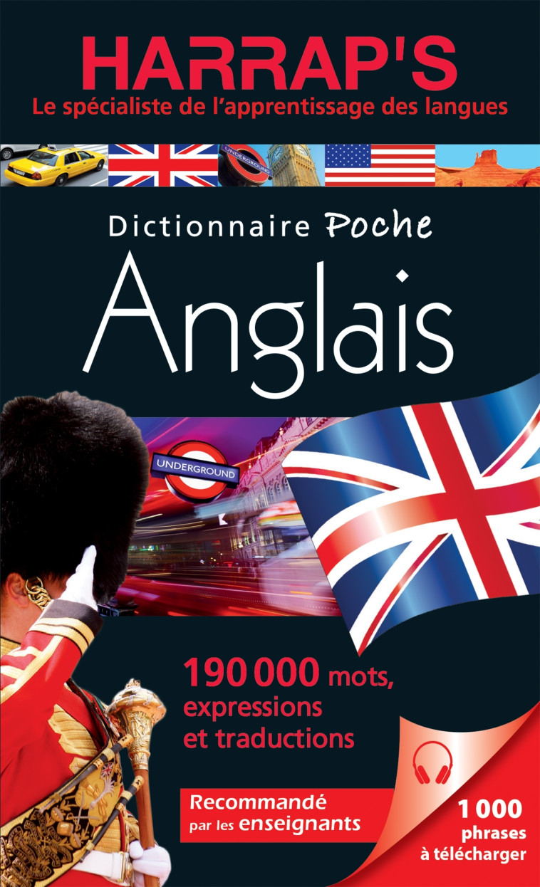 Harrap's Dictionnaire Poche Anglais - Collectif  - HARRAPS