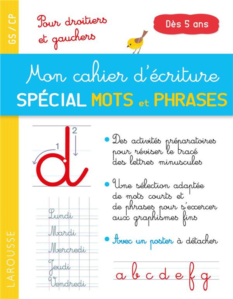 MON CAHIER D-ECRITURE SPECIAL - HERMAN VALERIE - LAROUSSE