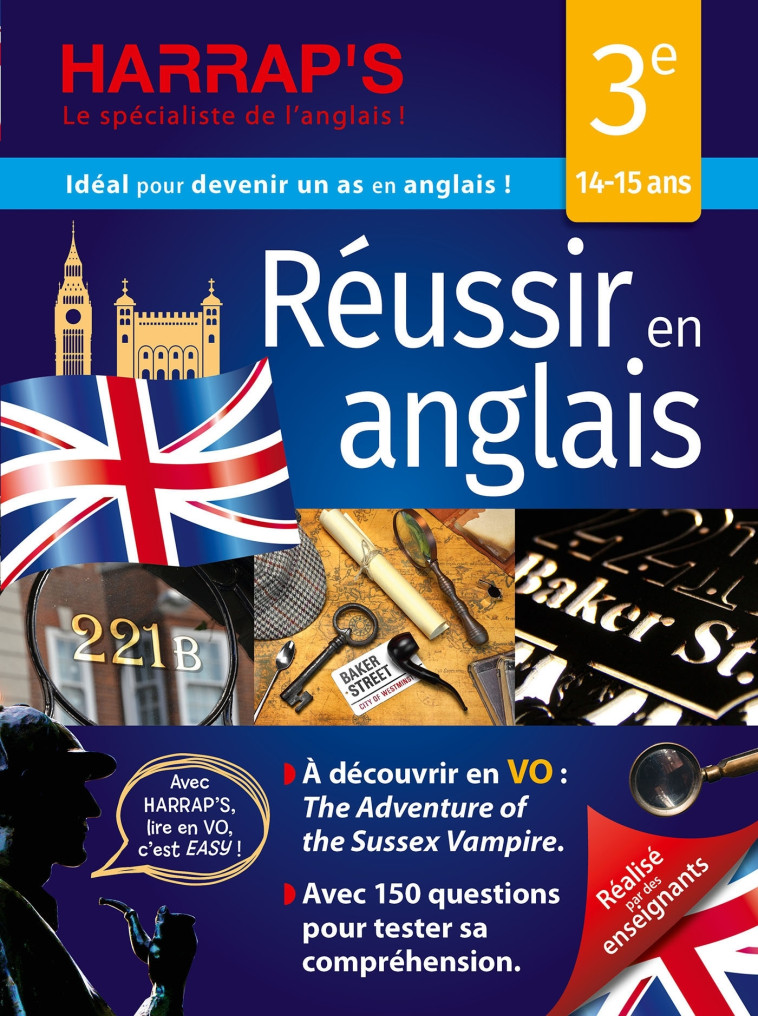 Réussir l'anglais en 3e -   - HARRAPS