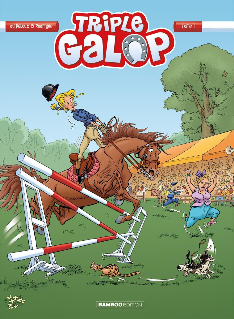 Triple Galop - tome 01 + cahier - Du Peloux Benoît, Rodrigue Michel - BAMBOO