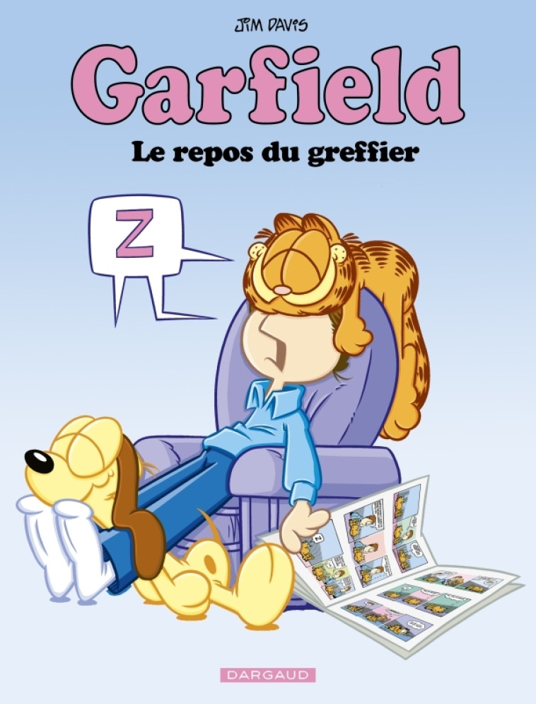 Garfield - Tome 77 - Le repos du greffier - Davis Jim Davis Jim, Davis Jim  - DARGAUD