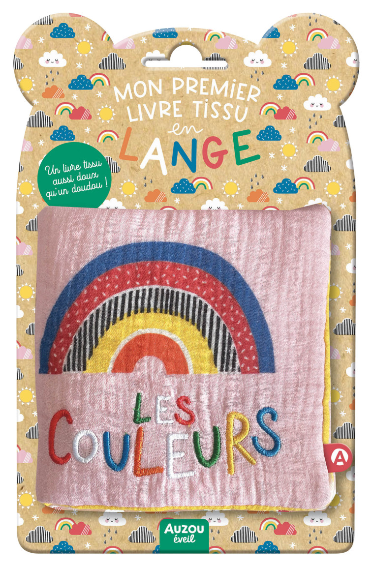 MON PREMIER LIVRE TISSU EN LANGE - LES COULEURS - Kendall Wendy - AUZOU