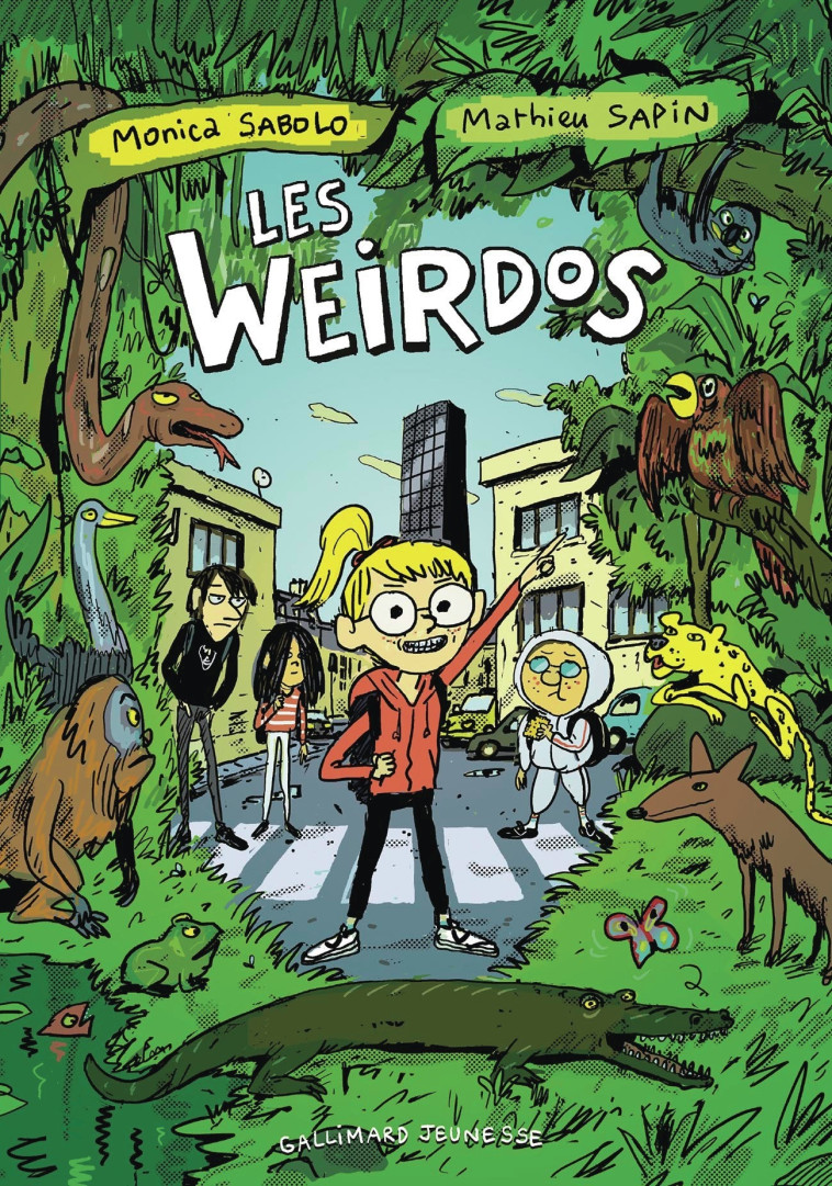 Les Weirdos -  MONICA SABOLO, Monica Sabolo, Mathieu Sapin - GALLIMARD JEUNE