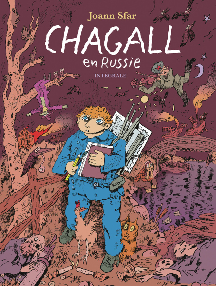 Chagall en Russie - intégrale -  JOANN SFAR, Joann Sfar - GALLIMARD BD