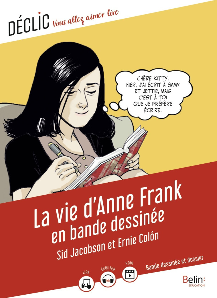 La Vie d'Anne Frank - Charly Prabel-Guignard - BELIN EDUCATION