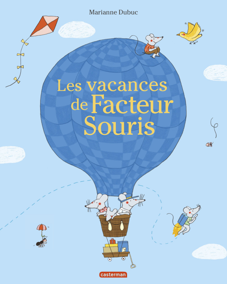 Les vacances de Facteur Souris - Marianne Dubuc - CASTERMAN