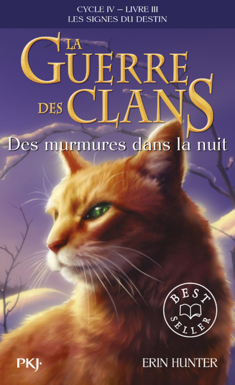 La Guerre des Clans - Cycle IV - Livre 3 Des murmures dans la nuit - Erin Hunter, Aude Carlier - POCKET JEUNESSE