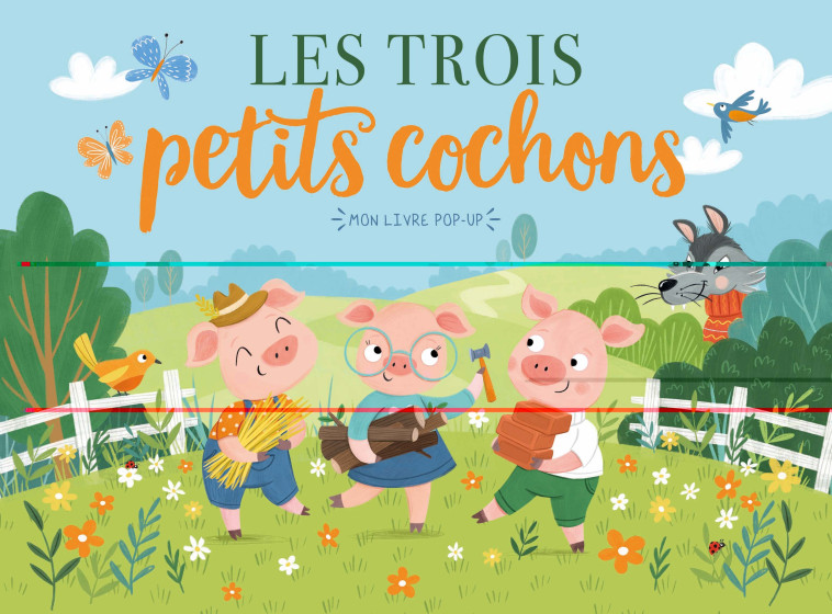 MON LIVRE POP-UP - LES TROIS PETITS COCHONS - Collectif Collectif, Aurélia HARDY - 1 2 3 SOLEIL