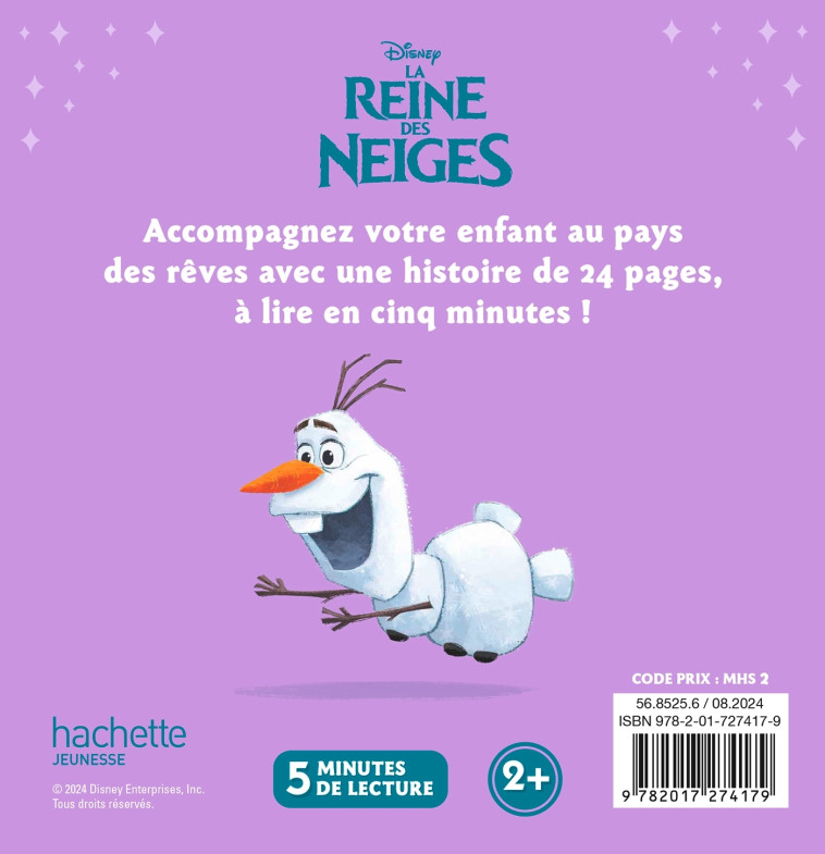 LA REINE DES NEIGES - Mon Histoire du Soir - La Chasse au Trésor - XXX - DISNEY HACHETTE