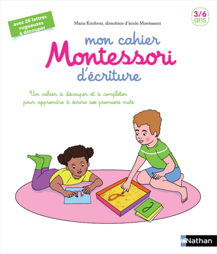 Mon cahier Montessori d'écriture - Roberta Rocchi, Marie Kirchner - NATHAN