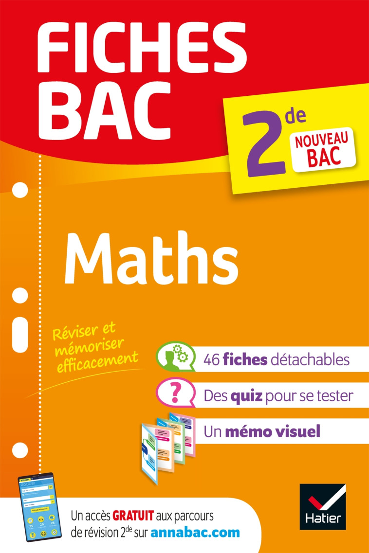 Fiches bac - Maths 2de - Hervé Kazmierczak, Christophe Roland - HATIER