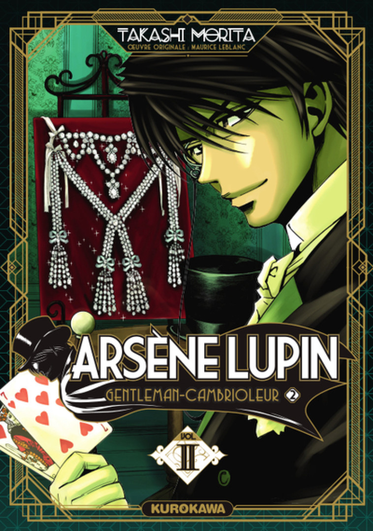 Arsène Lupin - Tome 2 - Maurice Leblanc, Takashi Morita, Fabien Nabhan - KUROKAWA