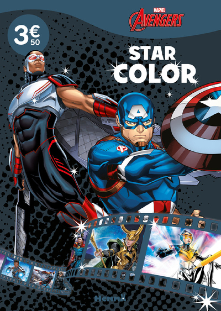 Marvel Avengers - Star Color (Falcon et Captain America) - Collectif Collectif - HEMMA