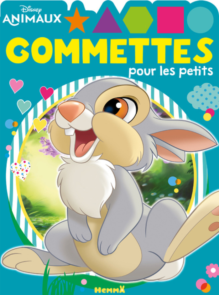 Disney Animaux - Gommettes pour les petits (Gros panpan) - Collectif Collectif - HEMMA