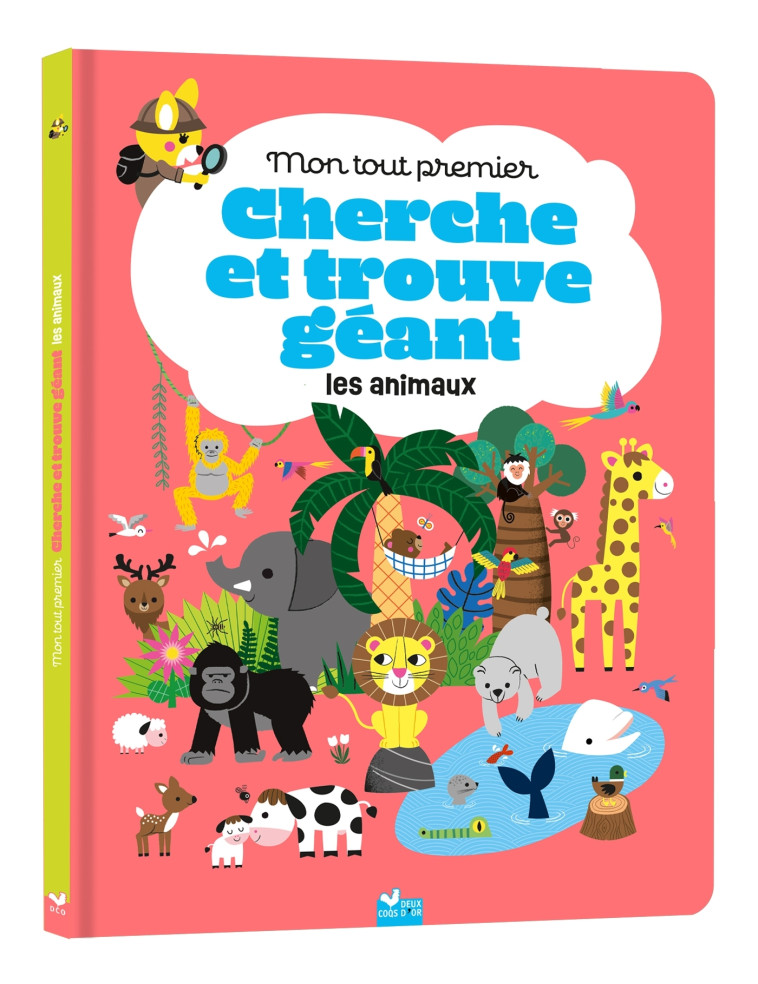 Mon tout premier cherche et trouve géant des animaux - Gwé Gwé,  GWE - DEUX COQS D OR