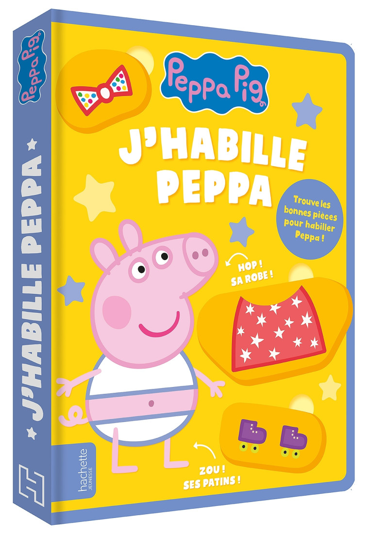 Peppa Pig - J'habille Peppa (éd. 2024) - Hasbro Hasbro,  HASBRO - HACHETTE JEUN.