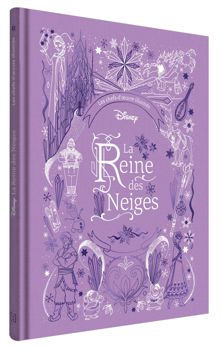 LA REINE DES NEIGES - Les Chefs-d'oeuvre Illustrés Disney - XXX - DISNEY HACHETTE