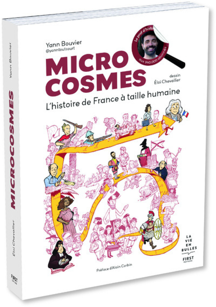 Microcosmes - L'histoire de France à taille humaine - Yann Bouvier, YannToutCourt YannToutCourt, Eloi Chevallier, Alain Corbin,  YannToutCourt - FIRST