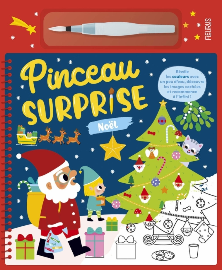 Pinceau surprise - Noël - Isabelle Jacqué - FLEURUS