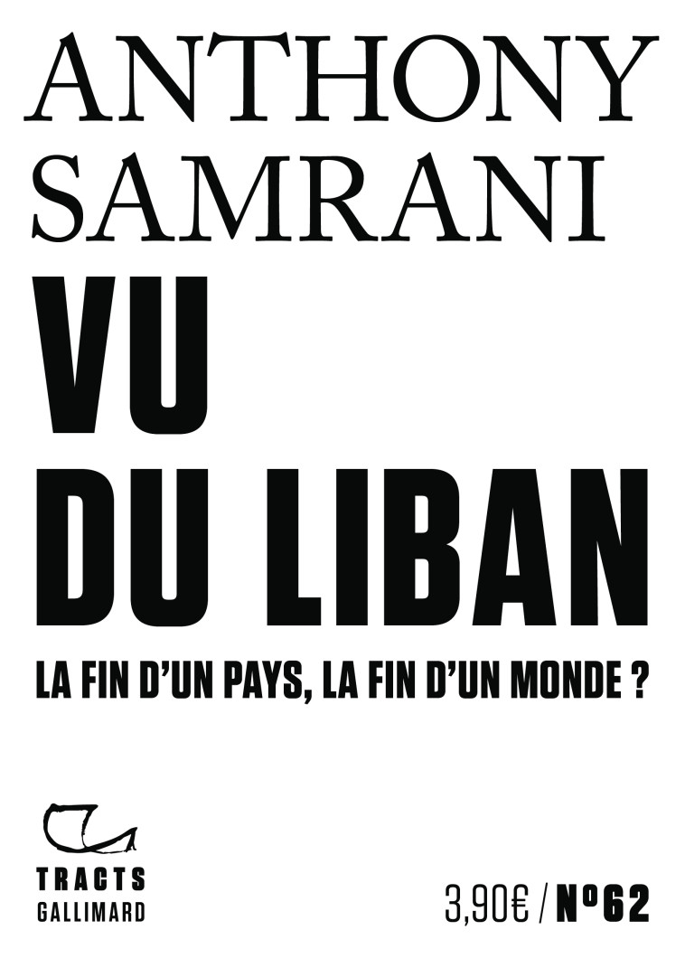 Vu du Liban - Anthony Samrani, Anthony Samrani - GALLIMARD