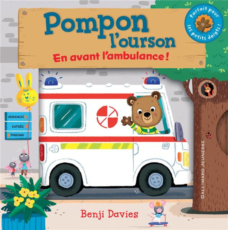 POMPON L-OURSON : EN AVANT L-A - DAVIES BENJI - GALLIMARD