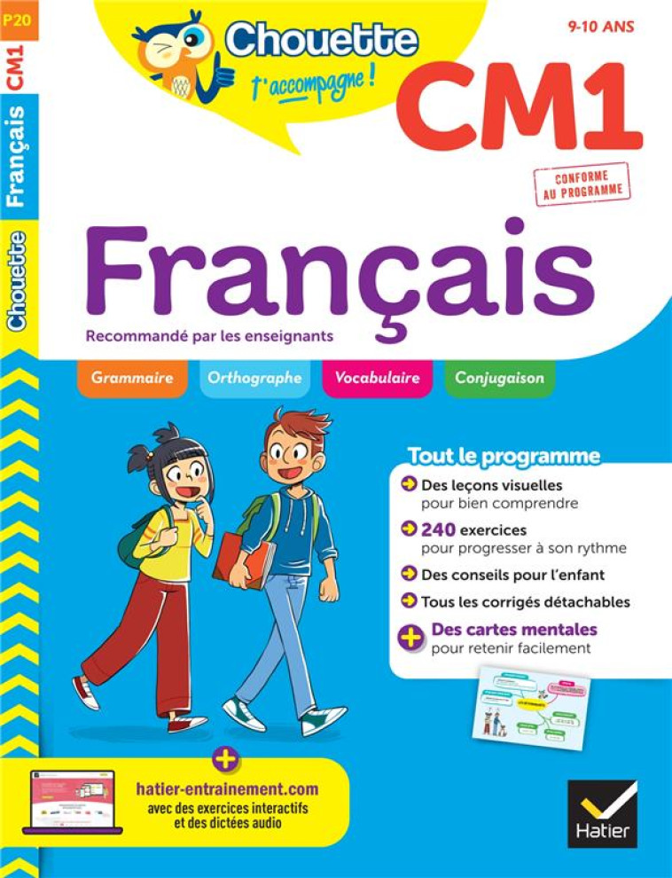 CHOUETTE - FRANCAIS CM1 - CAHI - BARGE EVELYNE - HATIER SCOLAIRE