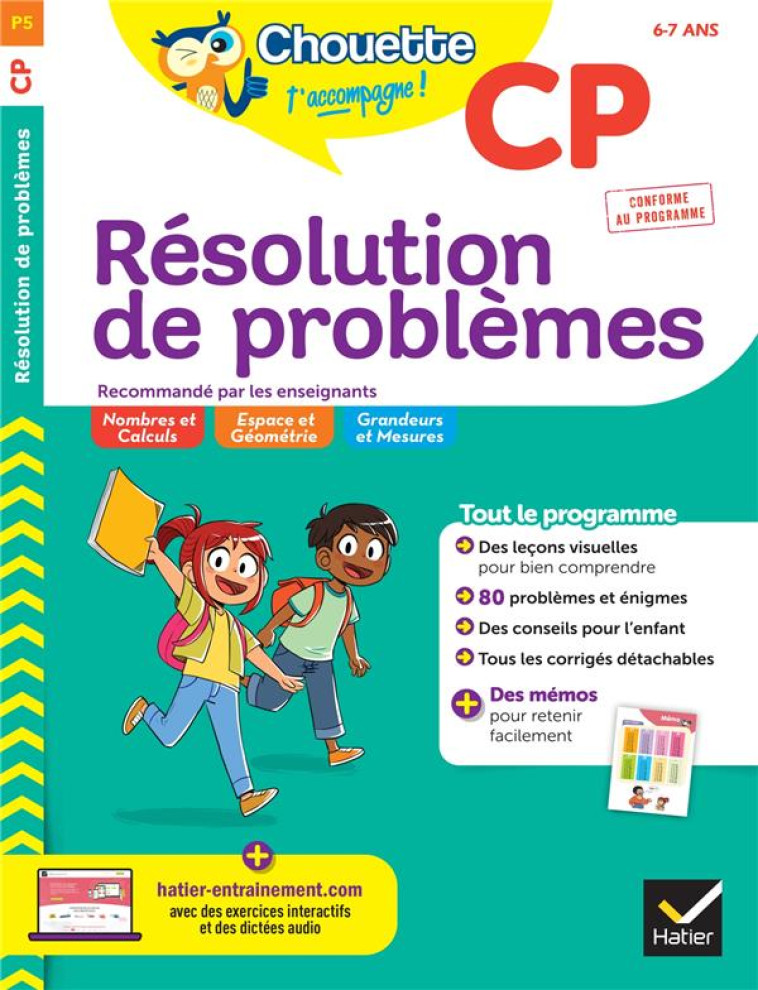 RESOLUTION DE PROBLEMES CP - COLLETTE GERALDINE - HATIER SCOLAIRE