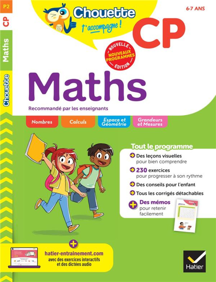 CHOUETTE - MATHS CP - CAHIER D - DOMERGUE/DOMINGIE - HATIER SCOLAIRE