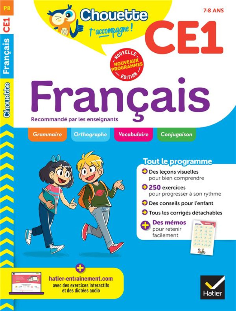 CHOUETTE - FRANCAIS CE1 - CAHI - ESTEVE DOMINIQUE - HATIER SCOLAIRE