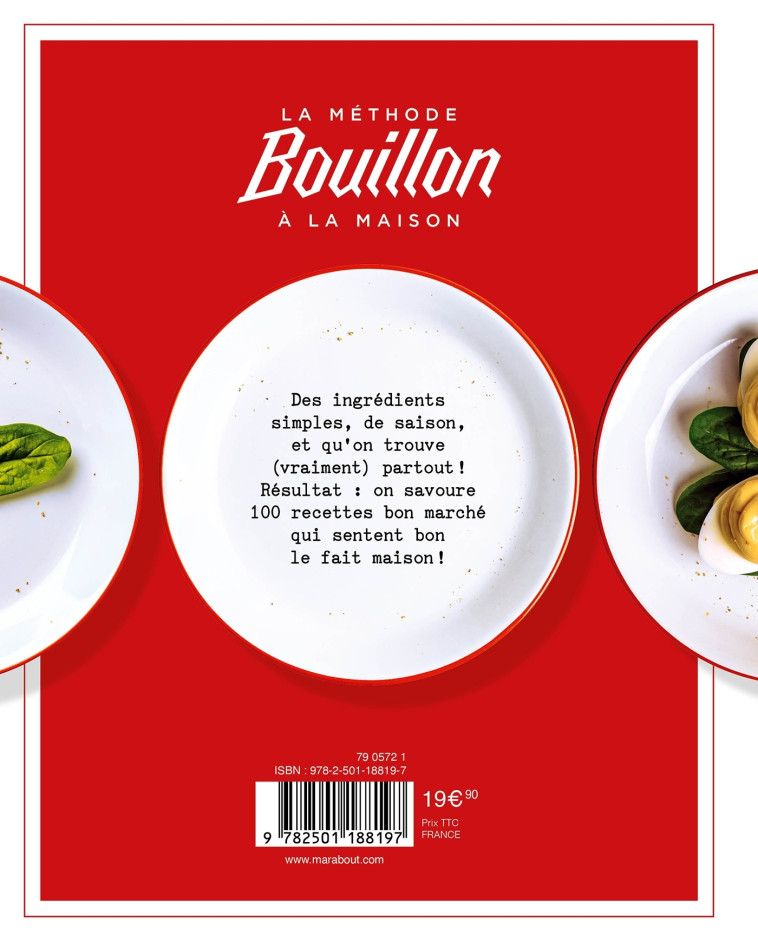 100 PLATS DU JOUR - ENFIN LA R -  Bouillon - MARABOUT