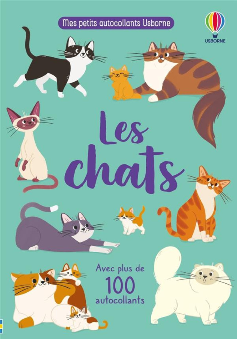 LES CHATS - MES PETITS AUTOCOL - YOUNG/STANDARD - NC