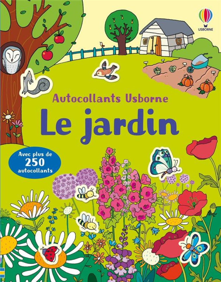 LE JARDIN - PREMIERS AUTOCOLLA - YOUNG/BROOKS/RUSINA - NC