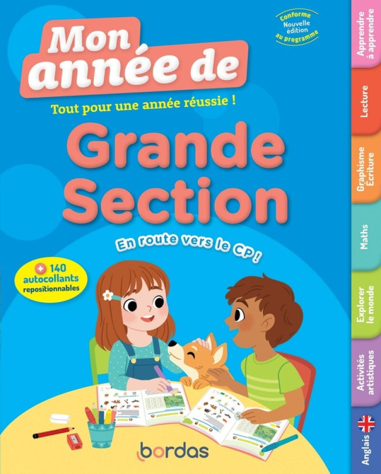 MON ANNEE DE GRANDE SECTION - ROIRE/LACOSTE/FABRE - BORDAS