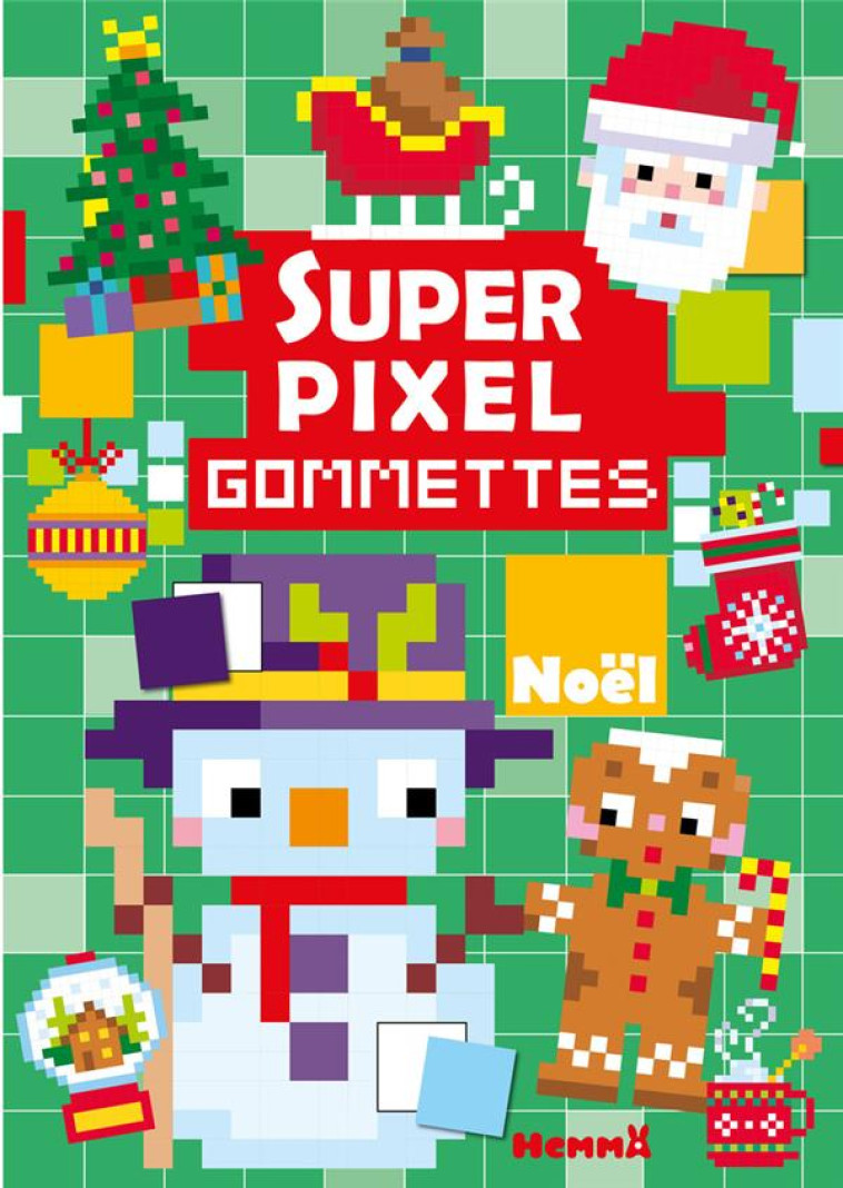 SUPER PIXEL - GOMMETTES - NOEL - COLLECTIF - NC