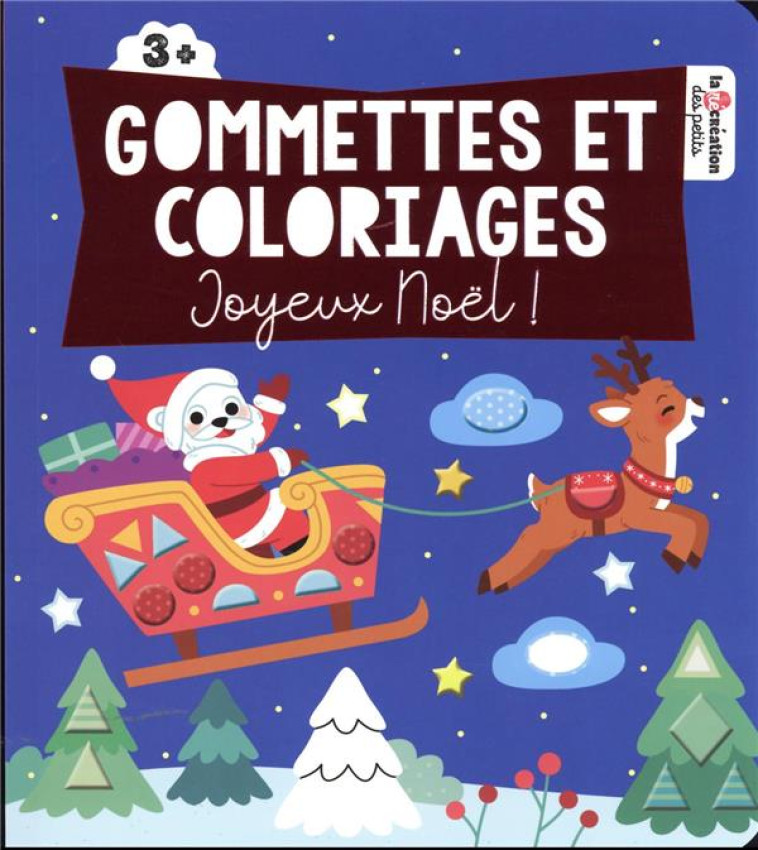 COLOS ET GOMMETTES JOYEUX NOEL - FABRE LEA - HACHETTE