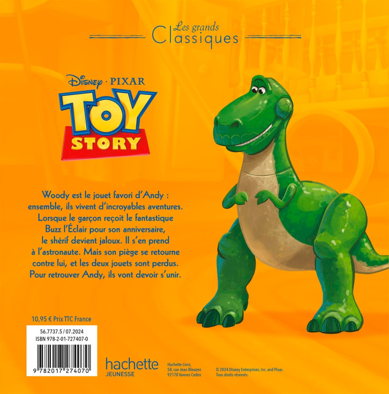 TOY STORY - LES GRANDS CLASSIQ - XXX - DISNEY HACHETTE