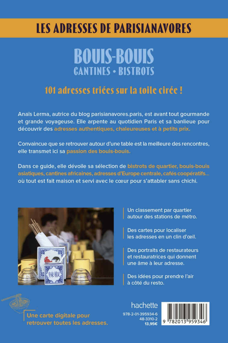 BOUIS-BOUIS, CANTINES, BISTROT - Anaïs LERMA - HACHETTE TOURI