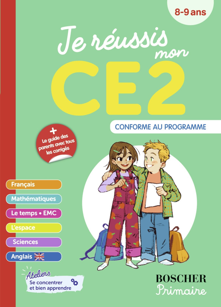 JE REUSSIS MON CE2 N.E. - NOUV - Christopher James - BELIN EDUCATION